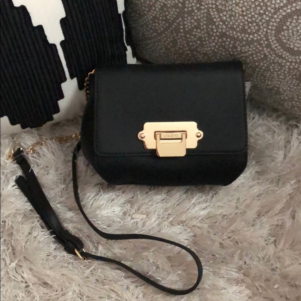 Black Aldo Crossbody Bag